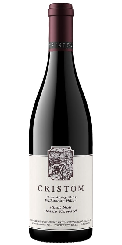 Cristom Jessie Vineyard Pinot Noir 2021 Front Bottle Shot