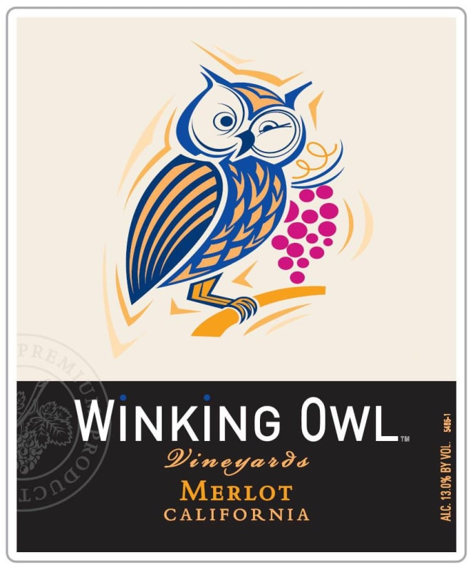 Winking Owl 2014 Front Label