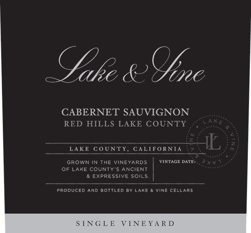 Lake & Vine Single Vineyard Cabernet Sauvignon 2013 Front Label