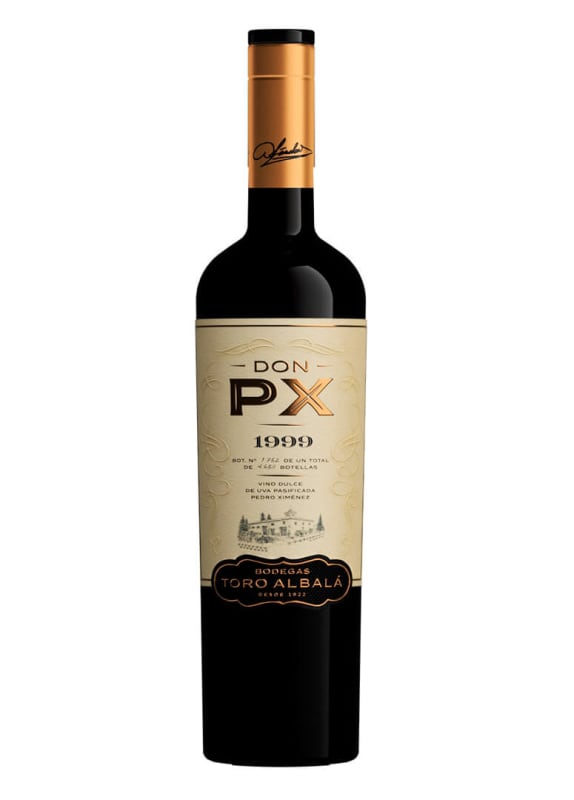 Toro Albala Don PX 1999 Front Bottle Shot