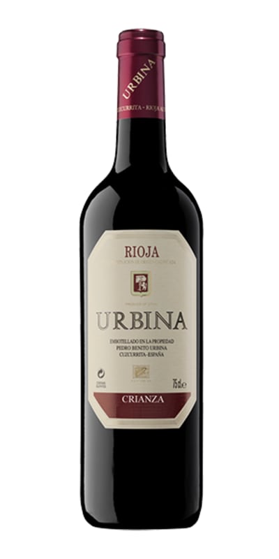 Bodegas Urbina Crianza 2012 Front Bottle Shot