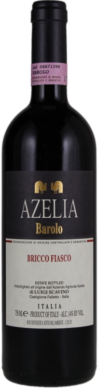 Azelia Barolo Bricco Fiasco 2004 Front Bottle Shot