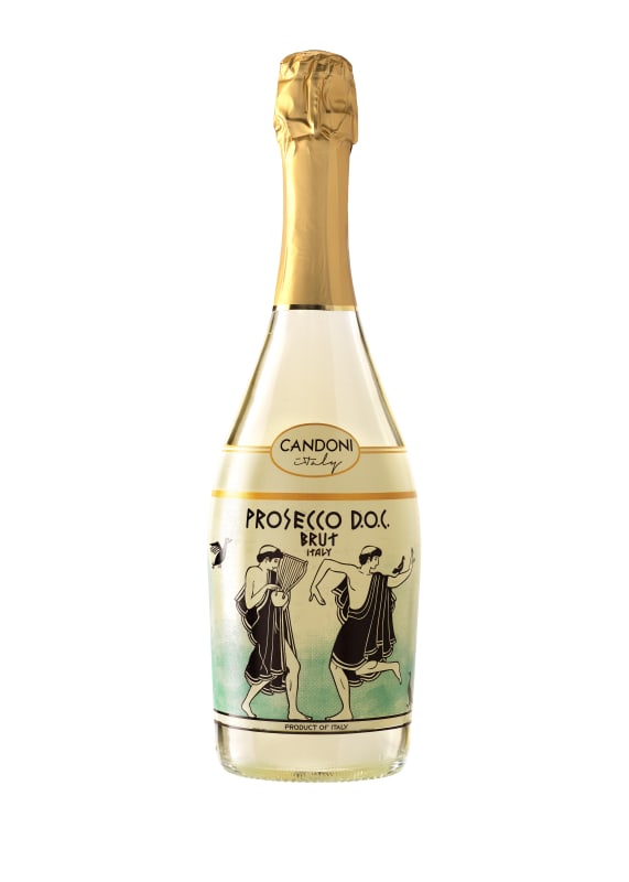 Candoni Prosecco Brut 2012 Front Bottle Shot