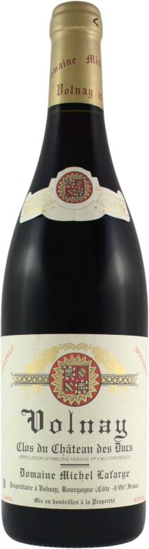 Domaine Michel Lafarge Volnay Clos du Chateau des Ducs Premier Cru 2013 Front Bottle Shot