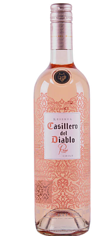 Casillero del Diablo Rose 2020 Front Bottle Shot