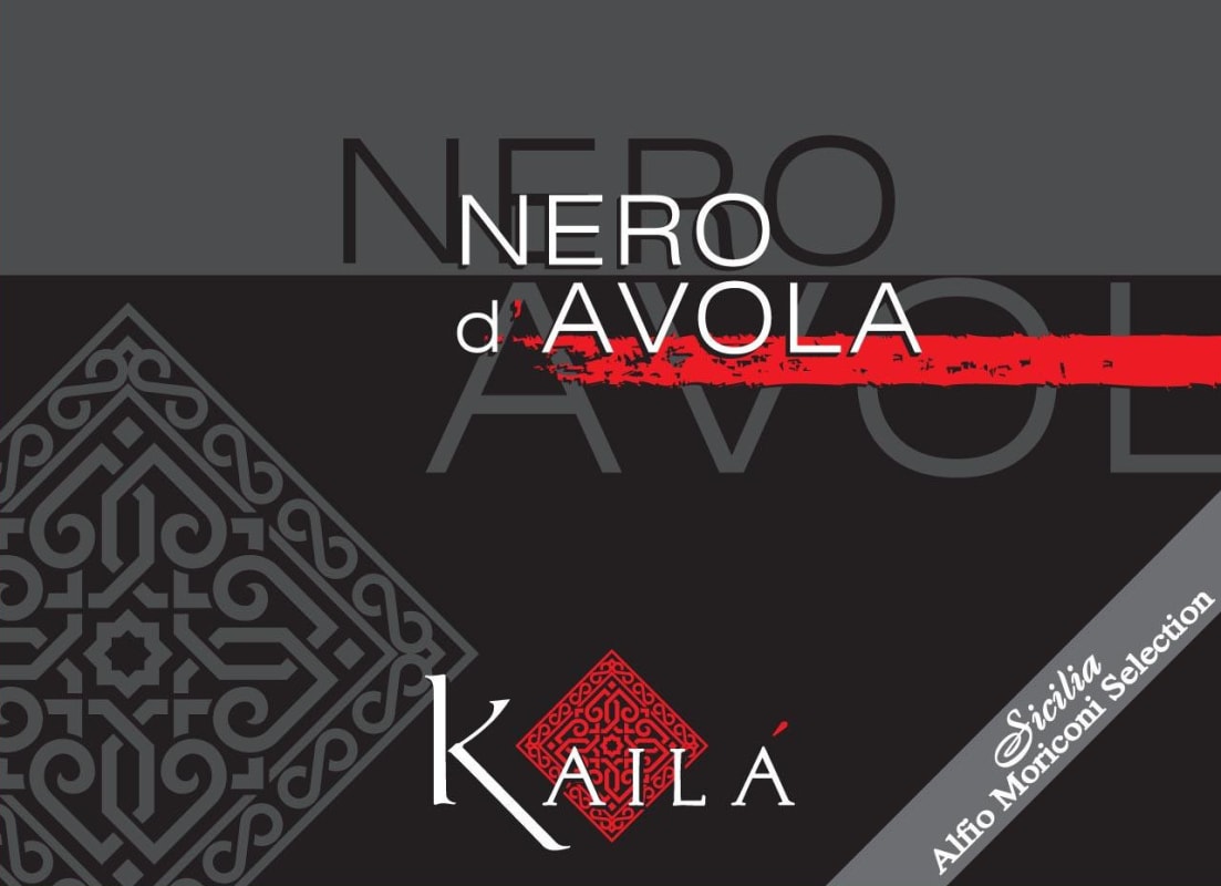 Kaila Nero d'Avola 2015 Front Label
