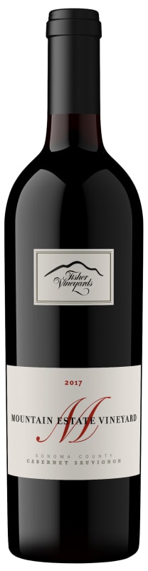 Fisher Vineyards Mountain Estate Cabernet Sauvignon 2017 Front Bottle Shot