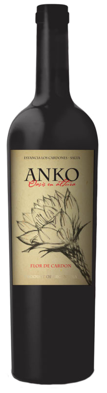 Anko Flor de Cardon Malbec 2012 Front Bottle Shot