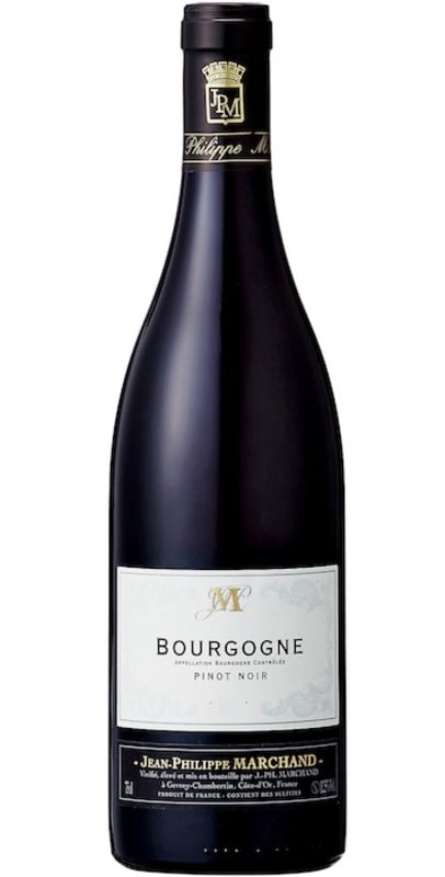 Jean-Philippe Marchand Bourgogne Pinot Noir 2018 Front Bottle Shot