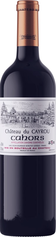 Chateau du Cayrou Cahors 2014 Front Bottle Shot