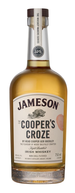 Jameson Cooper's Croze Irish Whiskey Front Bottle Shot