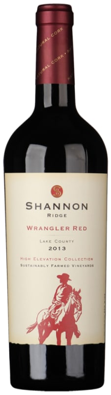 Shannon Ridge Wrangler Red 2013 Front Bottle Shot