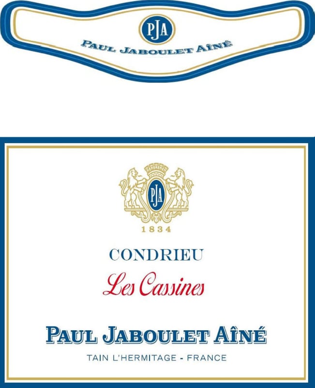 Jaboulet Condrieu Les Cassines 2013 Front Label