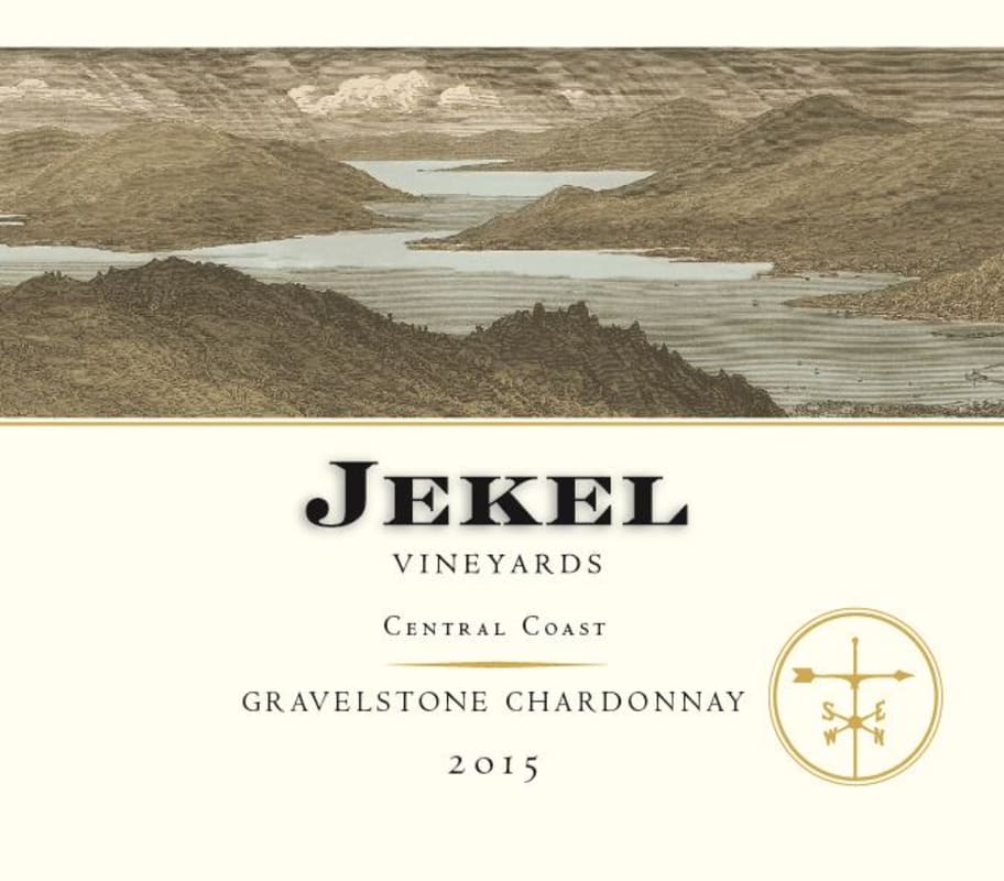 Jekel Gravelstone Chardonnay 2016 Front Label