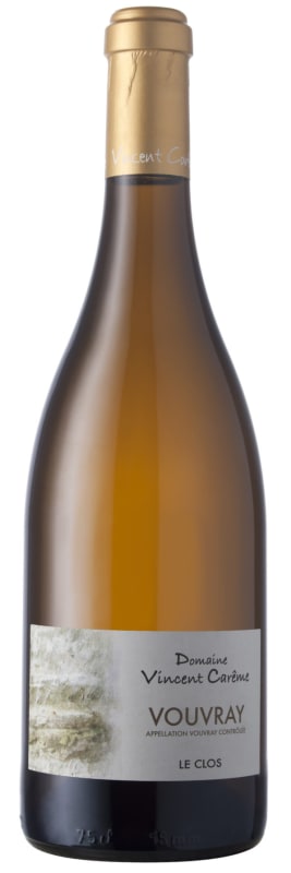 Domaine Vincent Careme Vouvray Le Clos 2019 Front Bottle Shot