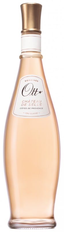 Domaines Ott Chateau de Selle Cotes de Provence Rose 2022 Front Bottle Shot