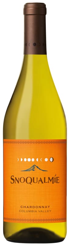 Snoqualmie Chardonnay 2014 Front Bottle Shot