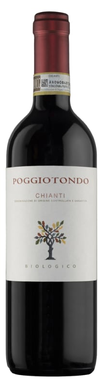 Poggiotondo Chianti 2019 Front Bottle Shot