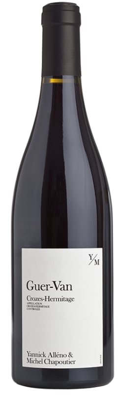 Yannick Alleno & Michel Chapoutier Crozes-Hermitage Guer-Van 2020 Front Bottle Shot