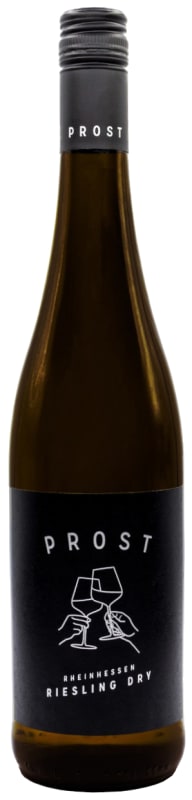 Prost Rheinhessen Dry Riesling 2022 Front Bottle Shot