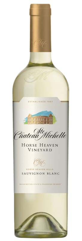 Chateau Ste. Michelle Horse Heaven Vineyard Sauvignon Blanc 2023 Front Bottle Shot