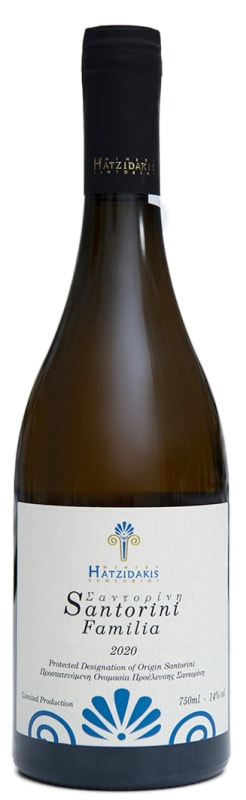 Hatzidakis Familia Assyrtiko 2020 Front Bottle Shot
