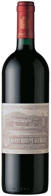 Santa Rita Casa Real Cabernet Sauvignon 2007 Front Bottle Shot