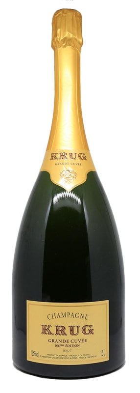 Krug Grande Cuvee Brut (166th Edition) (1.5 Liter Magnum) Front Bottle Shot