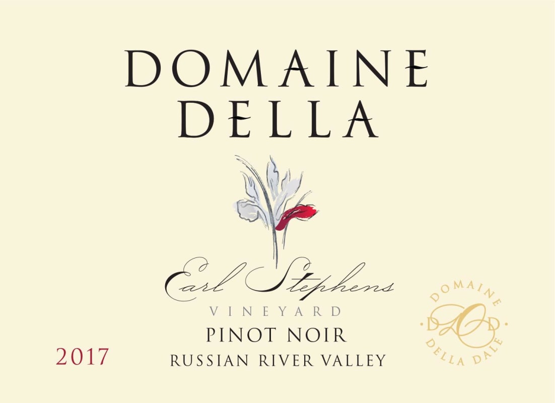 Domaine Della Earl Stephens Vineyard Pinot Noir 2017 Front Label