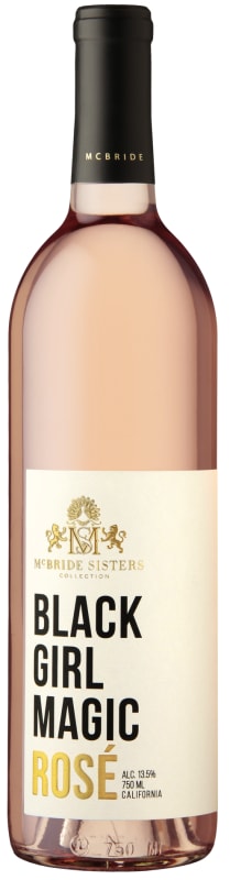 McBride Sisters Black Girl Magic Rose 2020 Front Bottle Shot