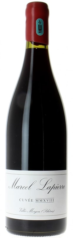 Domaine Lapierre Morgon Cuvee Marcel 2018 Front Bottle Shot