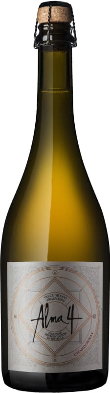 Alma 4 Blanc de Blanc 2023 Front Bottle Shot