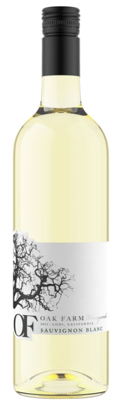 Oak Farm Sauvignon Blanc 2022 Front Bottle Shot