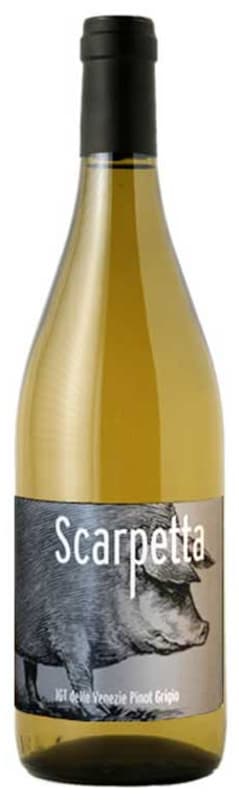 Scarpetta Pinot Grigio 2017 Front Bottle Shot