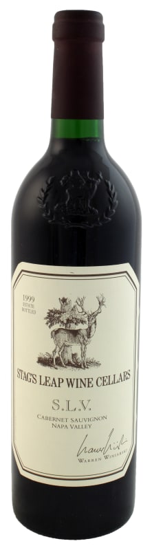 Stag's Leap Wine Cellars S.L.V. Cabernet Sauvignon 1999 Front Bottle Shot