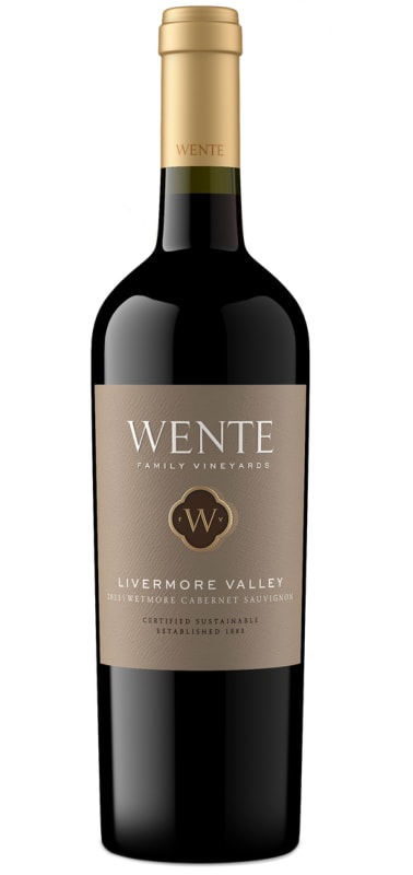 Wente Wetmore Vineyard Cabernet Sauvignon 2022 Front Bottle Shot