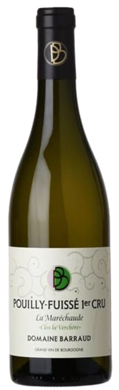 Daniel & Julien Barraud Pouilly-Fuisse La Marechaude Clos La Verchere Premier Cru 2024 Front Bottle Shot