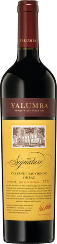 Yalumba The Signature Cabernet-Shiraz 2022 Front Bottle Shot