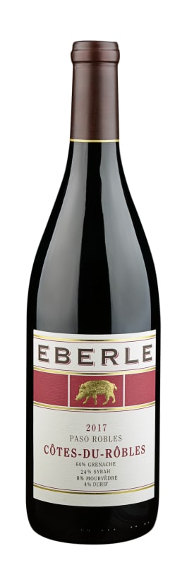 Eberle Cotes-du-Robles Rouge 2017 Front Bottle Shot