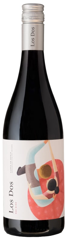 Los Dos Red 2019 Front Bottle Shot
