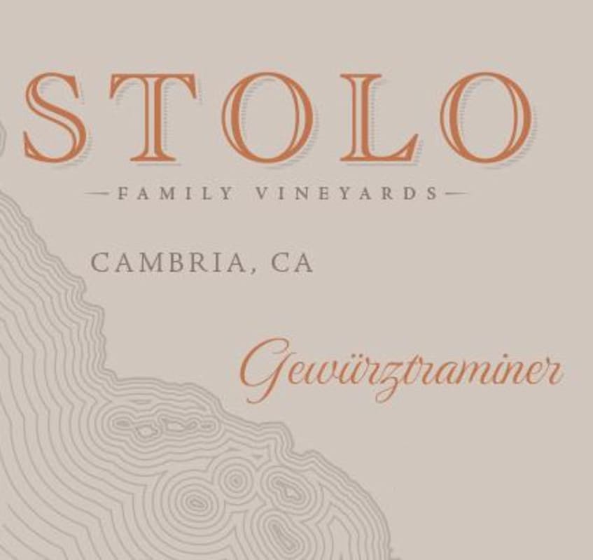 Stolo Family Vineyard Gewurztraminer 2019 Front Label