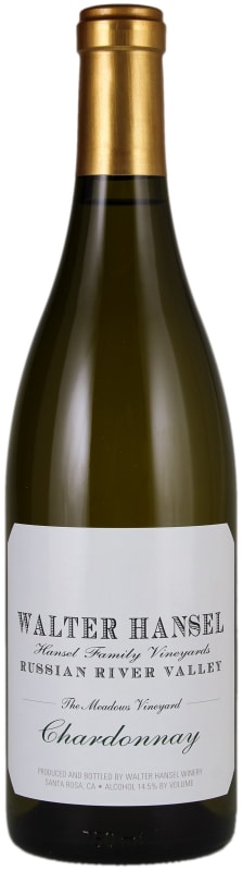Walter Hansel The Meadows Vineyard Chardonnay 2015 Front Bottle Shot