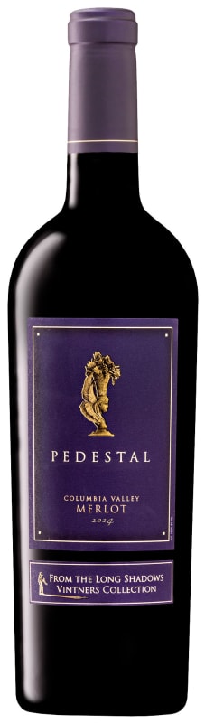 Long Shadows Vintners Pedestal Merlot 2014 Front Bottle Shot