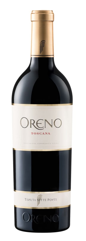 Tenuta Sette Ponti Oreno 2018 Front Bottle Shot