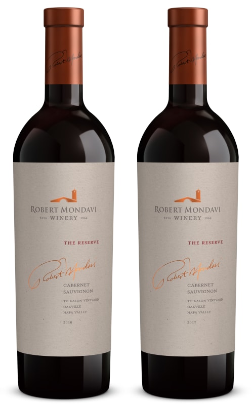Robert Mondavi To Kalon Vineyard Reserve Cabernet Sauvignon Vertical 2pk (2016/2017) Gift Product Image
