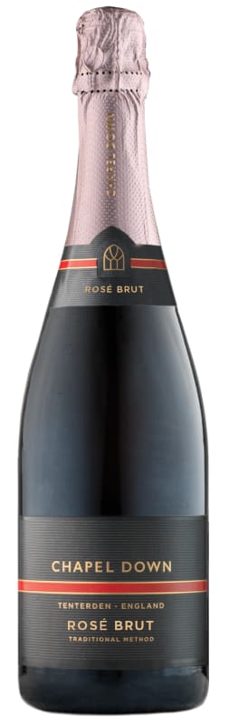 Chapel Down Brut Rose Front Bottle Shot