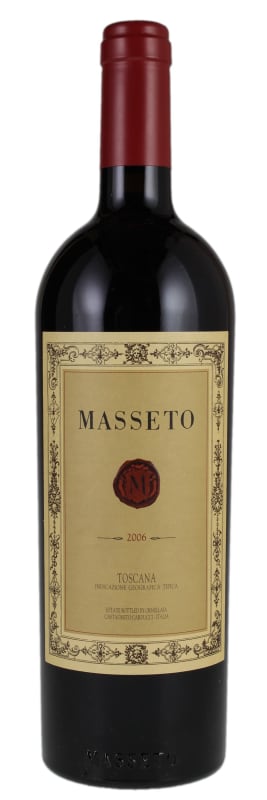Ornellaia Masseto 2006 Front Bottle Shot