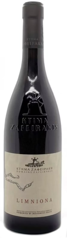 Domaine Zafeirakis Limniona 2023 Front Bottle Shot