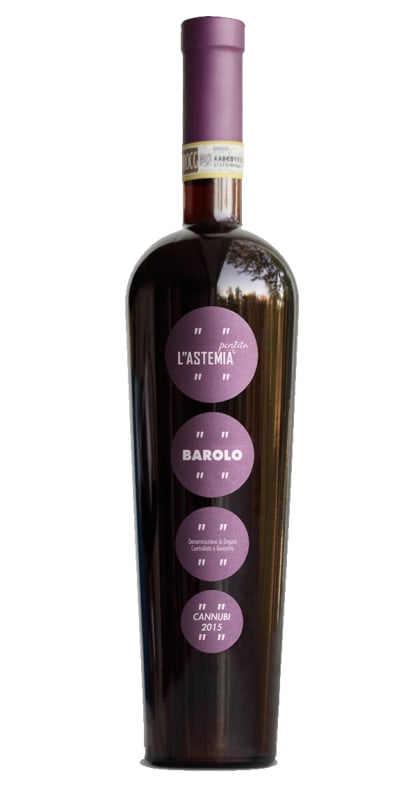 L'Astemia Pentita Barolo Cannubi 2015 Front Bottle Shot