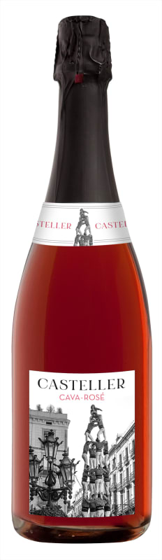 Casteller Cava Rosado Front Bottle Shot